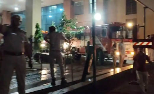Hospital fire
